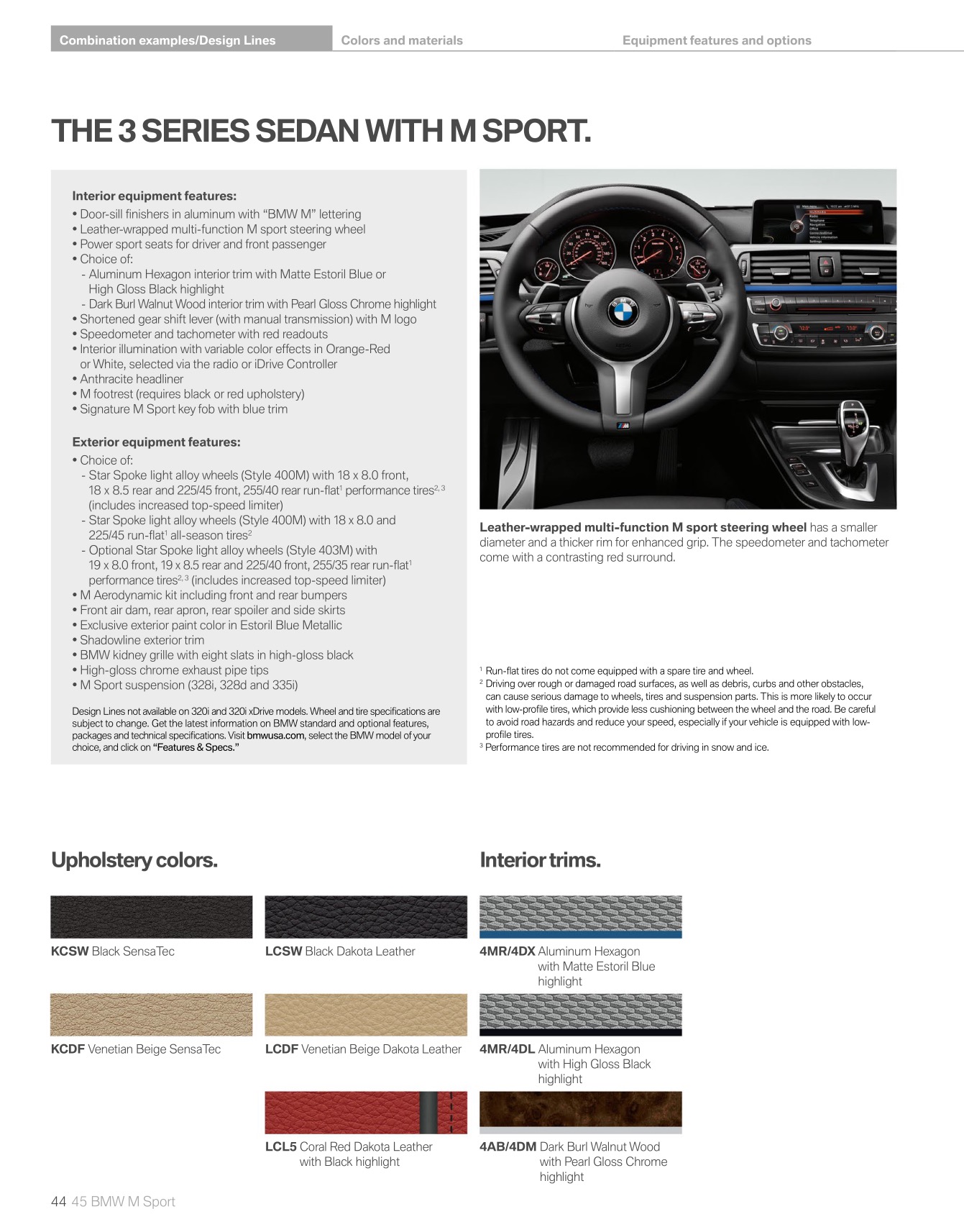2014 BMW 3-Series Sedan Brochure Page 13